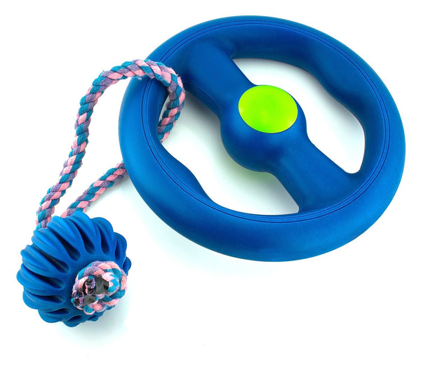 Large Floating Ring Dog Dental Chew Toy